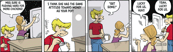 Arlo and Janis on Friday April 15, 2016 Comic Strip