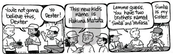 JumpStart - Friday August 25, 2006 Comic Strip