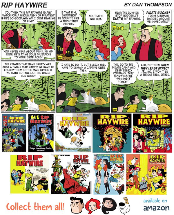 Rip Haywire on Sunday February 11, 2018 Comic Strip