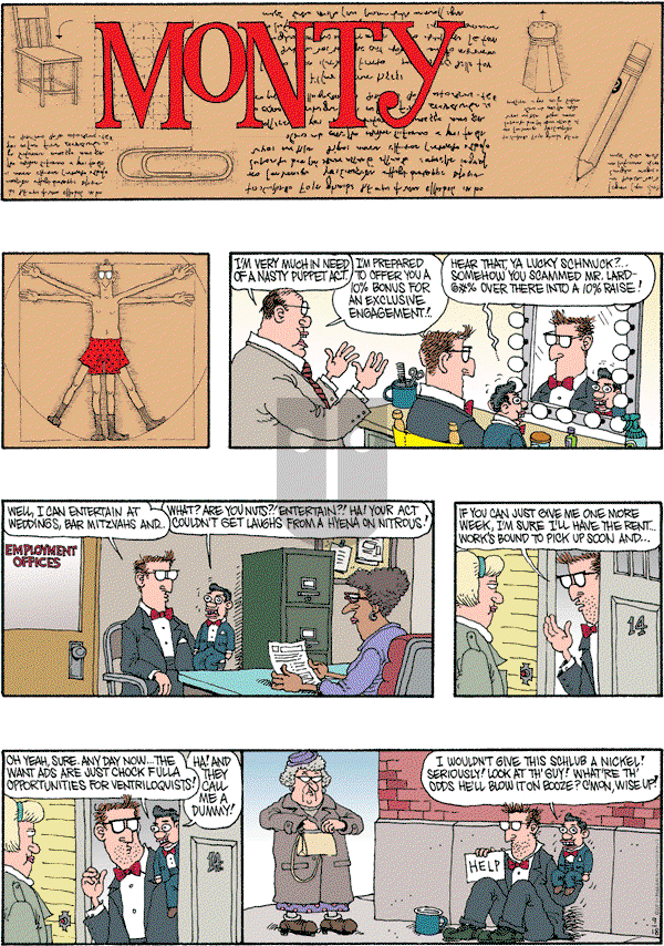 Monty on Sunday September 18, 2011 Comic Strip