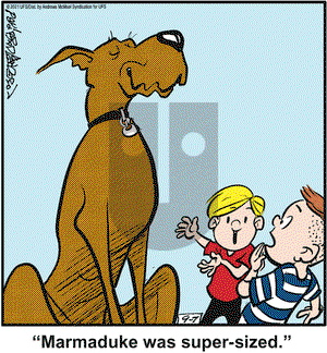 Marmaduke on Tuesday September 7, 2021 Comic Strip