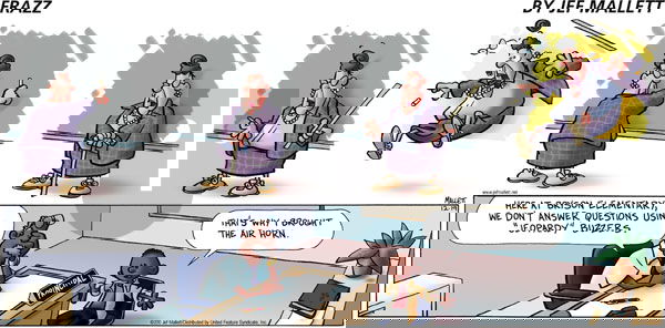 Frazz on Sunday December 19, 2010 Comic Strip