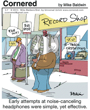 Cornered on Thursday May 7, 2015 Comic Strip