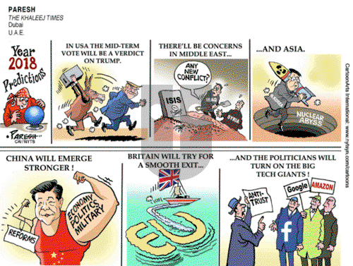 Views of the World on Sunday January 7, 2018 Comic Strip