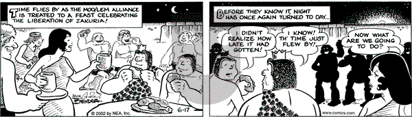 Alley Oop on Monday June 17, 2002 Comic Strip