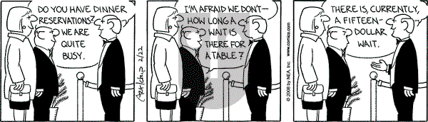 The Born Loser on Friday February 22, 2008 Comic Strip