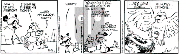Over the Hedge on Wednesday May 31, 2000 Comic Strip