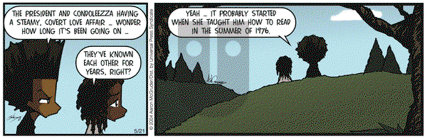 The Boondocks - Friday May 21, 2004 Comic Strip