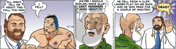 Alley Oop on Wednesday December 19, 2018 Comic Strip