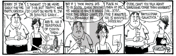 Monty on Tuesday August 22, 2006 Comic Strip