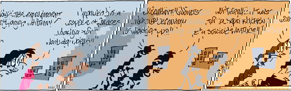 The Knight Life on Friday November 11, 2011 Comic Strip