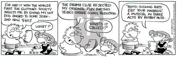 Soup to Nutz - Old on Thursday May 26, 2005 Comic Strip