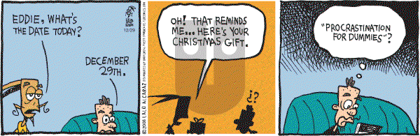 La Cucaracha on Monday December 29, 2008 Comic Strip