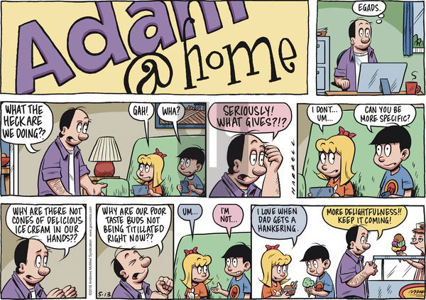 Adam@Home on Sunday May 13, 2018 Comic Strip