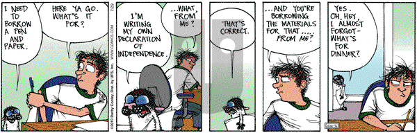 Get Fuzzy on Thursday July 29, 2010 Comic Strip