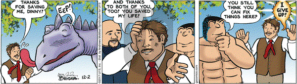 Alley Oop on Saturday December 2, 2017 Comic Strip