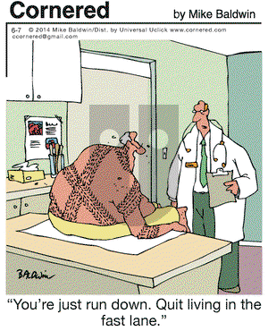 Cornered on Saturday June 7, 2014 Comic Strip
