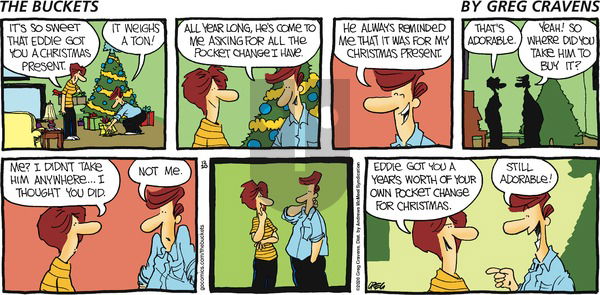 The Buckets on Sunday December 20, 2020 Comic Strip