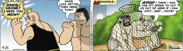 Alley Oop on Friday April 25, 2014 Comic Strip