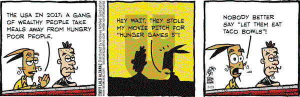 La Cucaracha on Wednesday March 29, 2017 Comic Strip