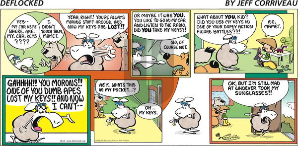 DeFlocked on Sunday October 18, 2015 Comic Strip