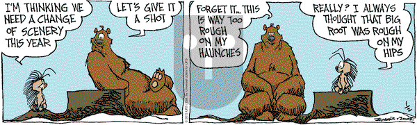 The Grizzwells on Wednesday January 2, 2013 Comic Strip