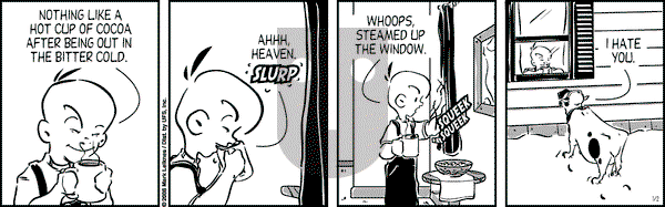 Cow and Boy Classics on Wednesday January 2, 2008 Comic Strip