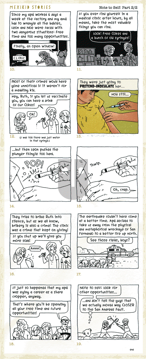 Mexikid Stories on Friday February 3, 2023 Comic Strip