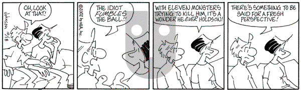 Arlo and Janis on Friday October 18, 2002 Comic Strip