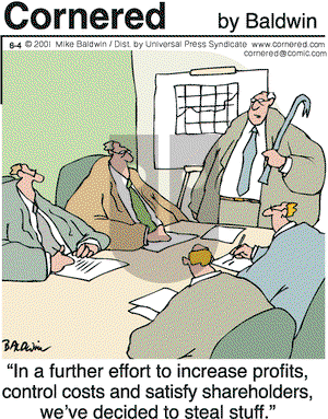 Cornered on Monday June 4, 2001 Comic Strip