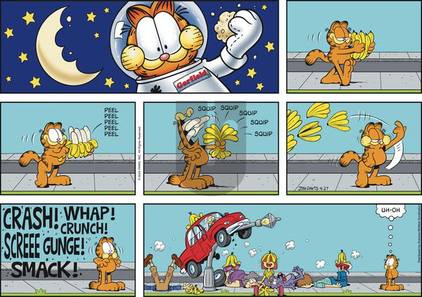Garfield on Sunday April 27, 2025 Comic Strip