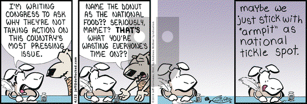 DeFlocked on Monday April 22, 2019 Comic Strip