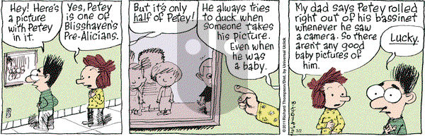 Cul de Sac on Wednesday March 2, 2016 Comic Strip