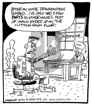 Reality Check on Tuesday October 31, 2000 Comic Strip