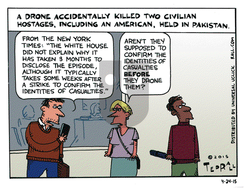 Ted Rall on Friday April 24, 2015 Comic Strip