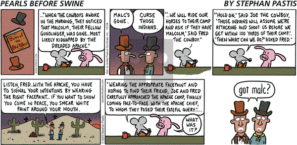 Pearls Before Swine on Sunday November 16, 2003 Comic Strip