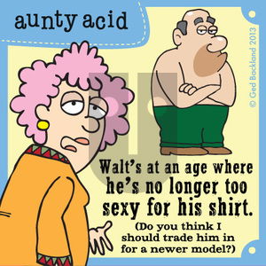Aunty Acid on Monday December 9, 2013 Comic Strip
