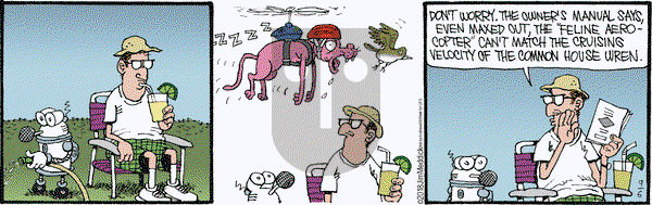 Monty on Thursday September 6, 2018 Comic Strip