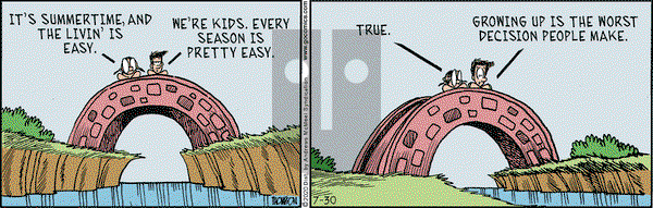 Grand Avenue on Thursday July 30, 2020 Comic Strip