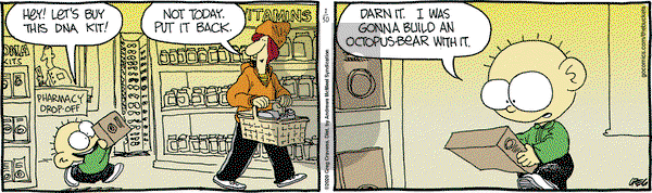 The Buckets on Thursday January 30, 2020 Comic Strip