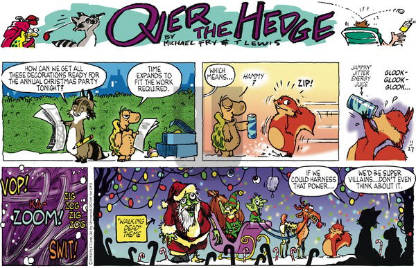 Over the Hedge on Sunday November 27, 2016 Comic Strip