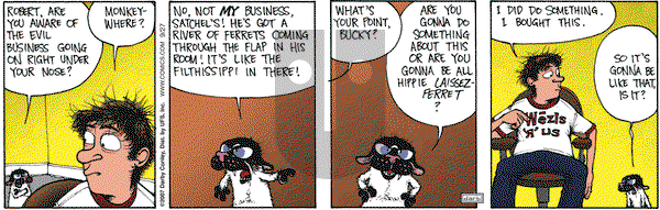 Get Fuzzy on Thursday September 27, 2007 Comic Strip