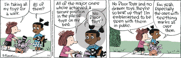 Cul de Sac on Wednesday July 3, 2019 Comic Strip