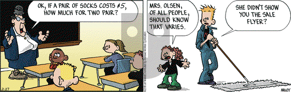 Frazz on Tuesday February 27, 2018 Comic Strip