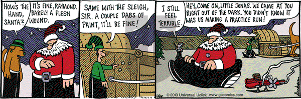 Overboard on Monday December 16, 2013 Comic Strip