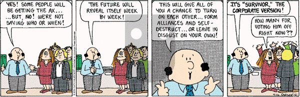 Cathy Classics - Thursday April 26, 2001 Comic Strip