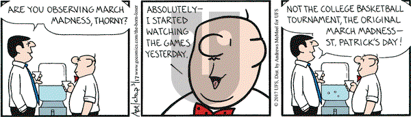 The Born Loser on Friday March 17, 2017 Comic Strip