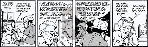 Doonesbury on Monday September 19, 1988 Comic Strip