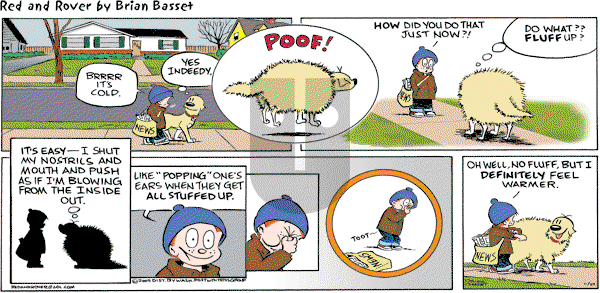 Red and Rover on Sunday November 29, 2009 Comic Strip