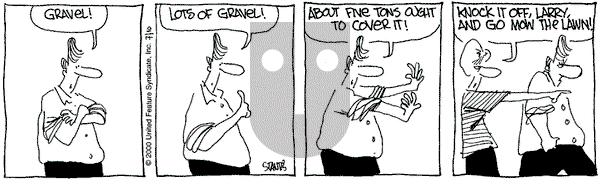 The Buckets on Monday July 10, 2000 Comic Strip